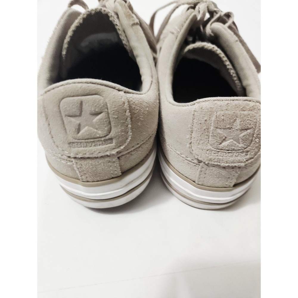 Converse Star Player Oxford Low Suede Shoes Grey Sneakers Womens Size 8 - Picture 7 of 10